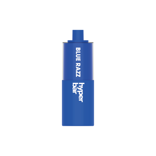 hyperbar LUX disposable vape Blue Razz Flavor